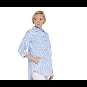 Seersucker Button-down Shirt